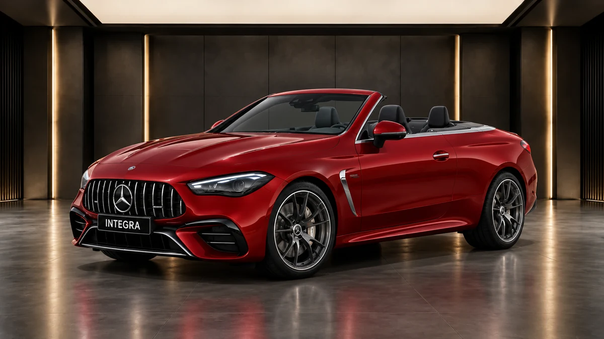 Студийная визуализация MERCEDES-BENZ AMG CLE Roadster 2024