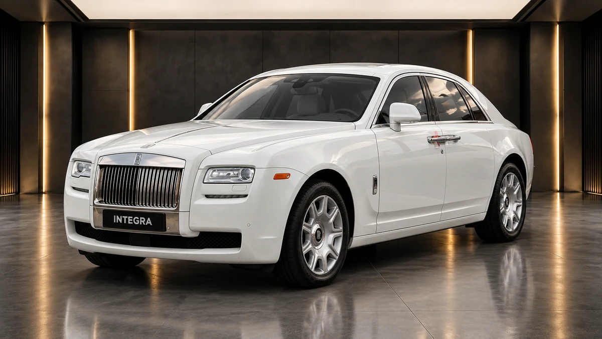 Студийная визуализация ROLLS-ROYCE Ghost SWB 2015
