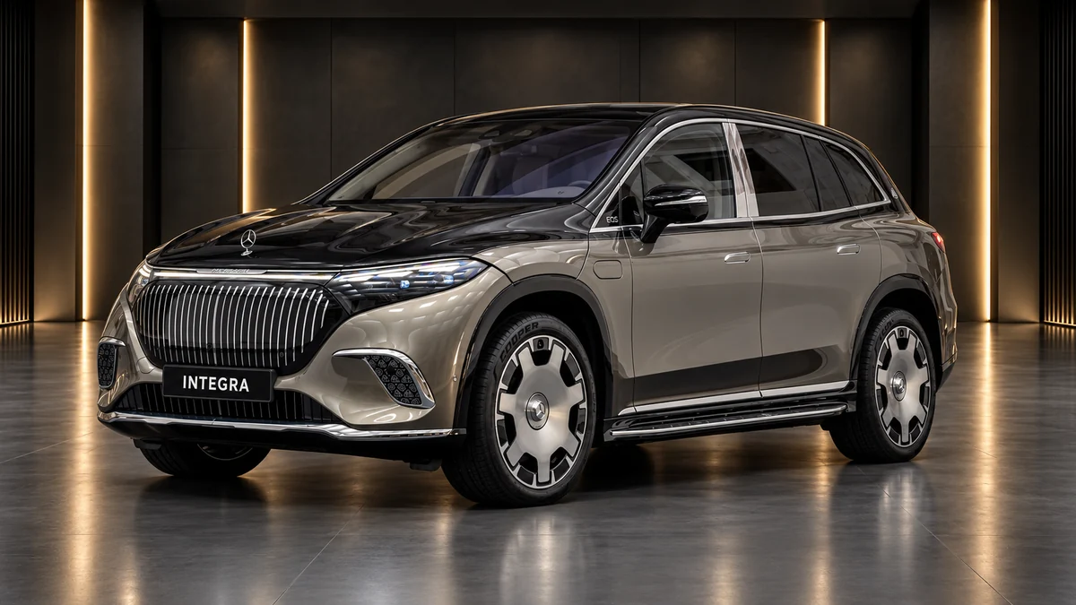 Студийная визуализация MERCEDES-BENZ Maybach EQS SUV 2024