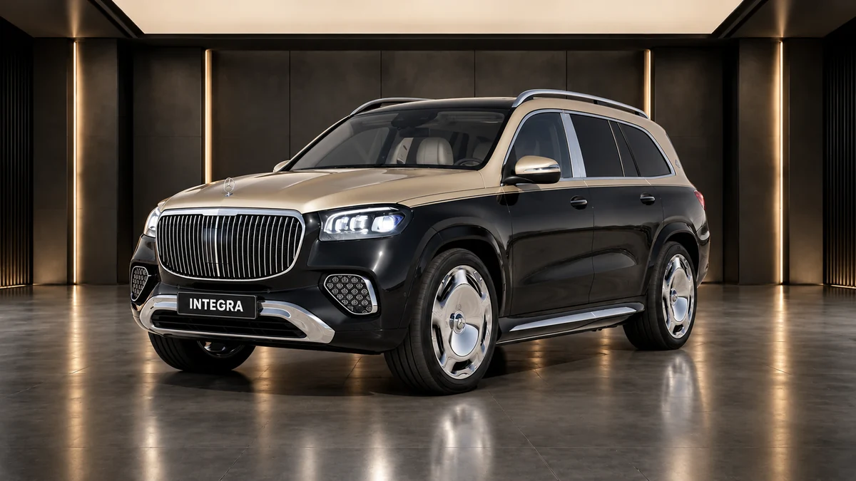 Студийная визуализация MERCEDES-BENZ Maybach GLS 2024