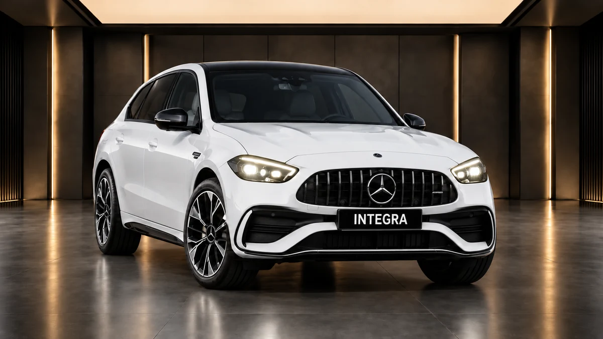Студийная визуализация MERCEDES-BENZ AMG C 43 Sedan 2023