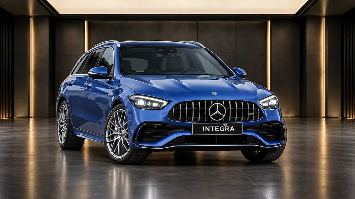 Студийная визуализация MERCEDES-BENZ AMG C 43 Touring 2023