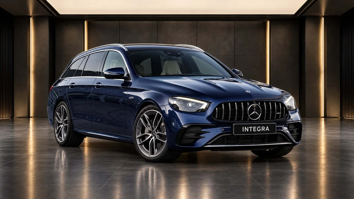 Студийная визуализация MERCEDES-BENZ AMG E 53 Touring 2023