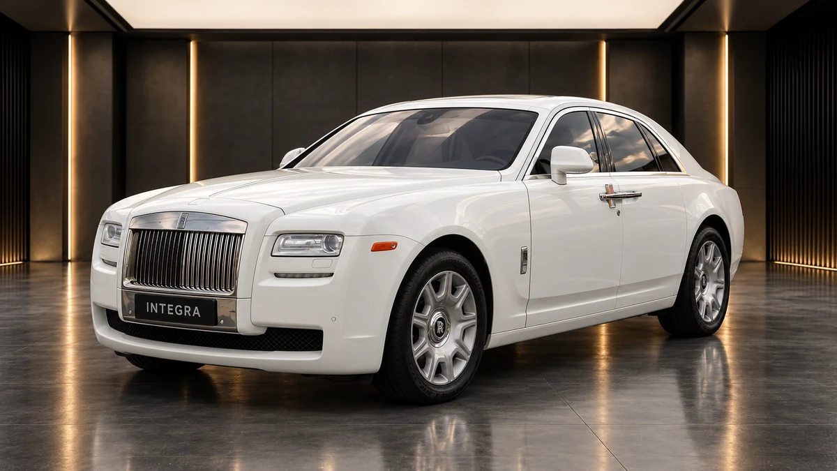 Студийная визуализация ROLLS-ROYCE Ghost SWB 2016