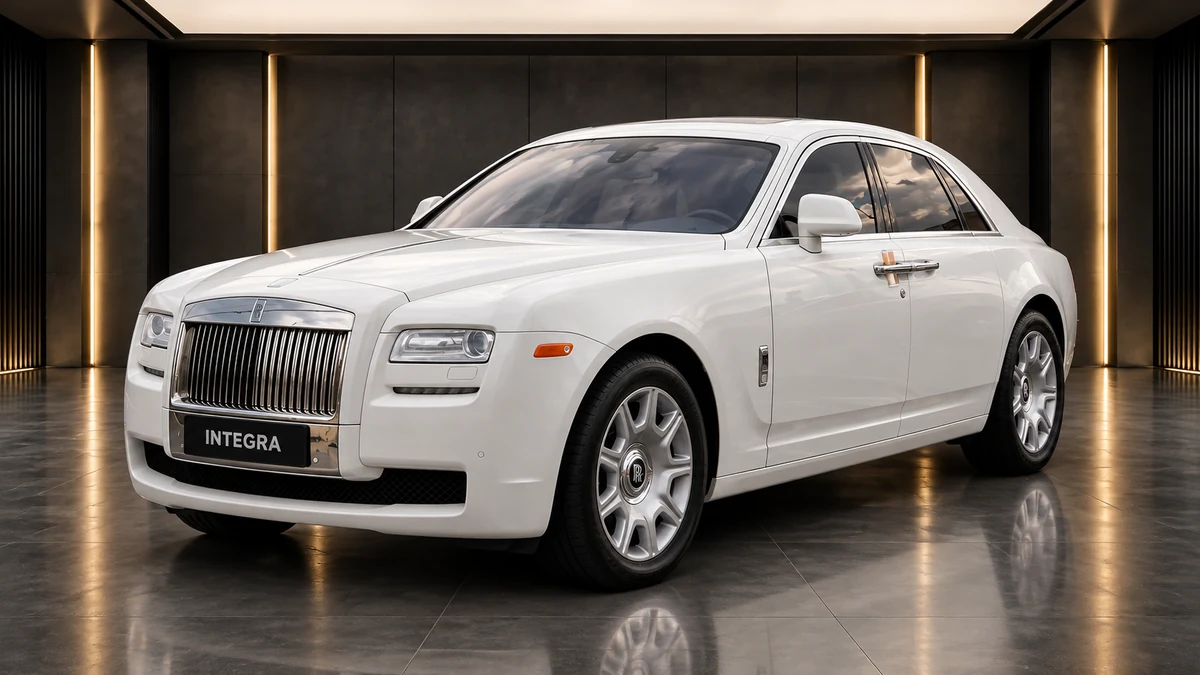 Студийная визуализация ROLLS-ROYCE Ghost SWB 2018