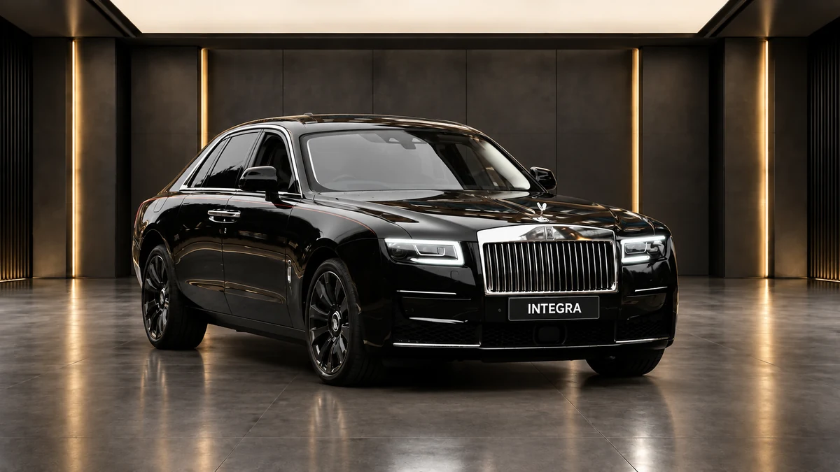 Студийная визуализация ROLLS-ROYCE Ghost SWB 2021