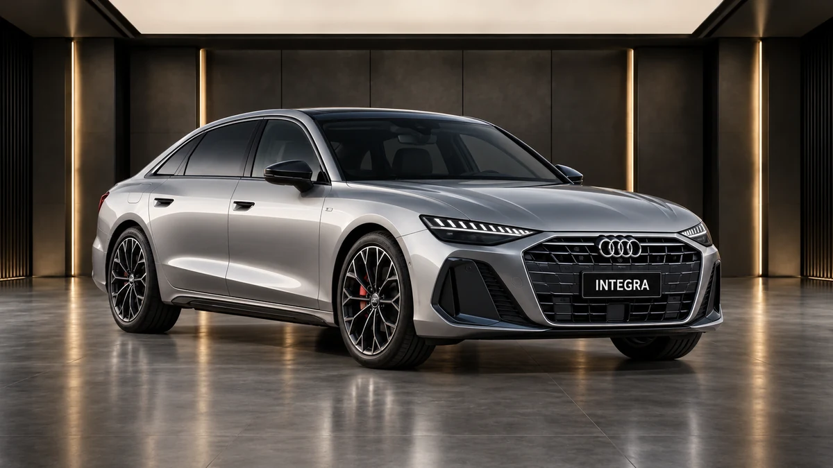 Студийная визуализация AUDI A6L 2026