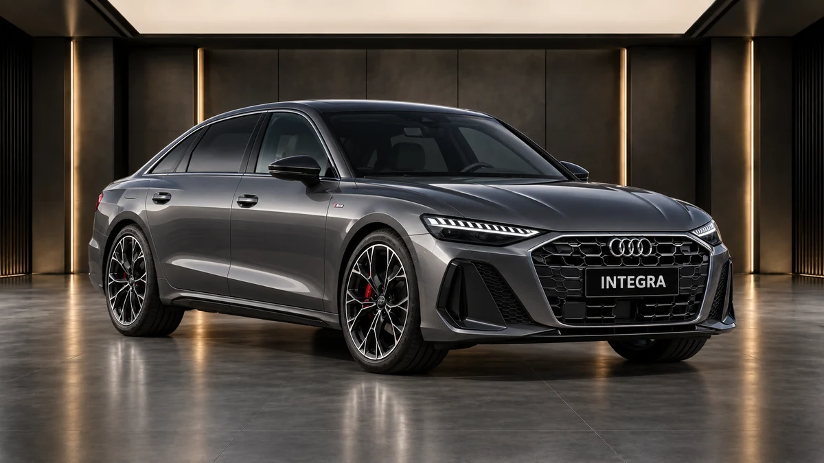 Студийная визуализация AUDI A6L 2026