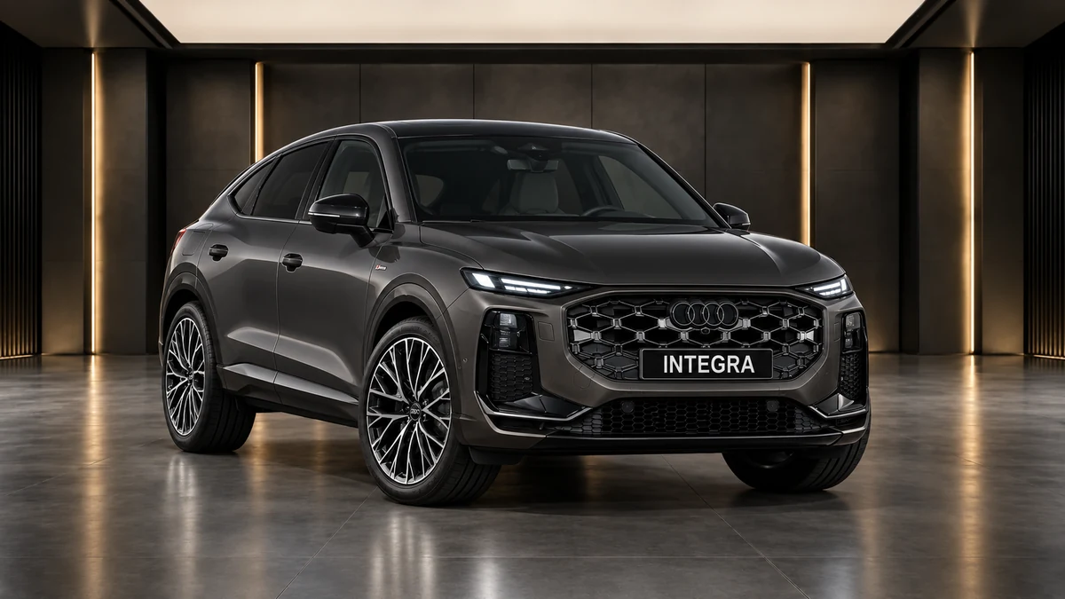Студийная визуализация AUDI Q3 Sportback 2026
