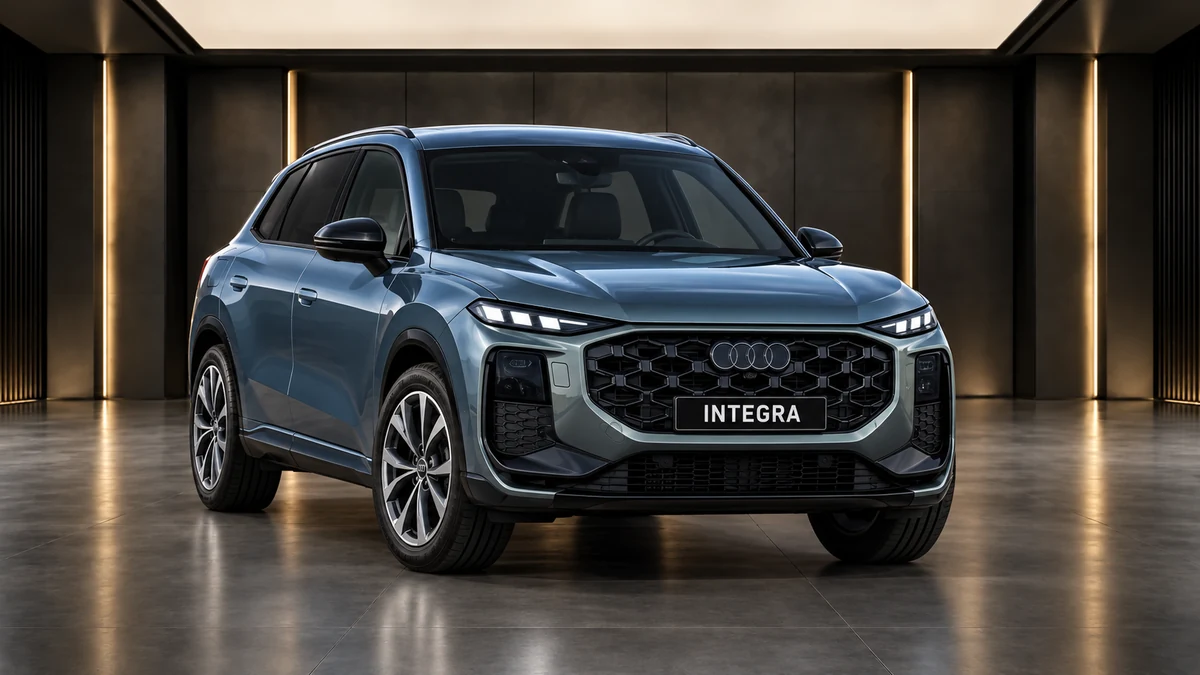 Студийная визуализация AUDI Q3 SUV 2026
