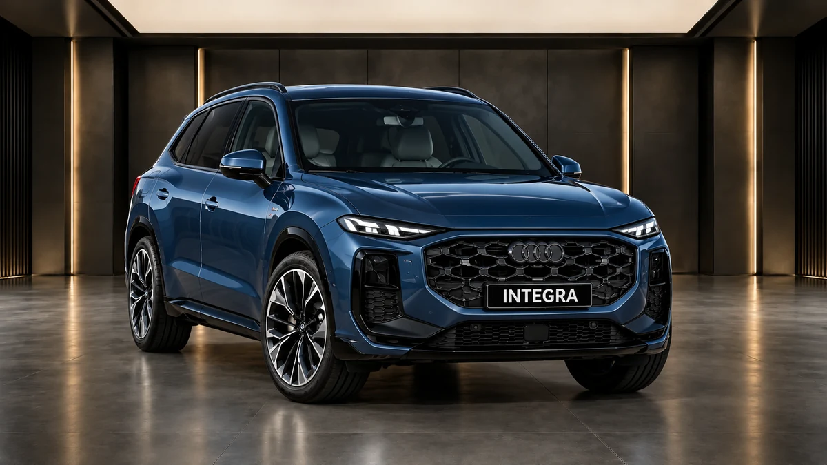 Студийная визуализация AUDI Q3 SUV 2026