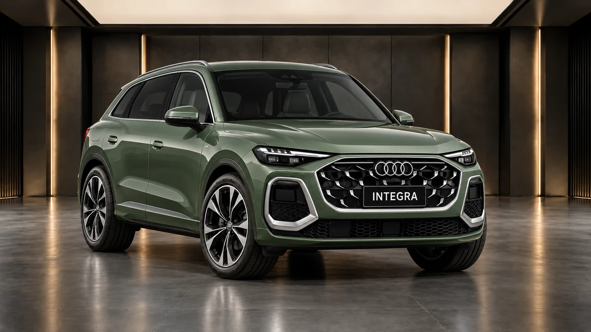 Студийная визуализация AUDI Q5L SUV 2026