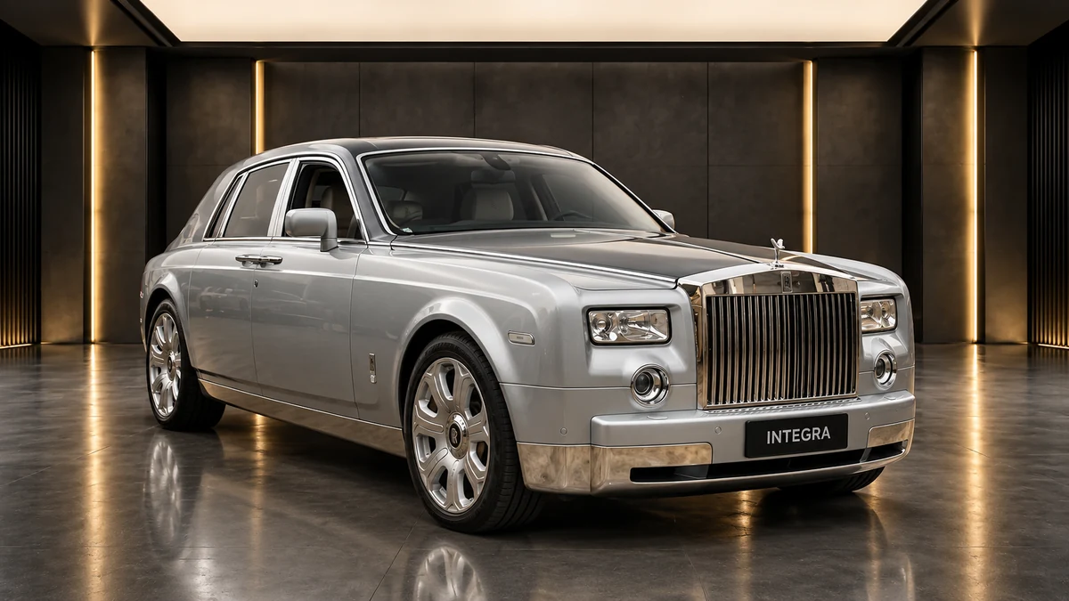 Студийная визуализация ROLLS-ROYCE Phantom 2017