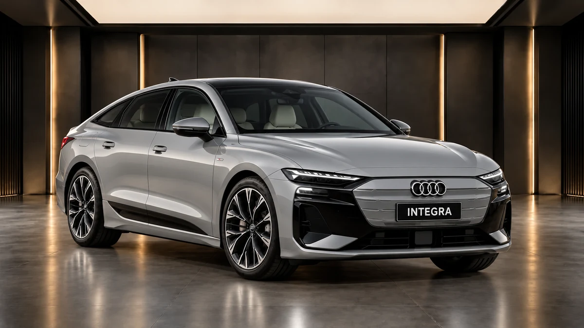 Студийная визуализация AUDI A6 e-tron Sportback 2025