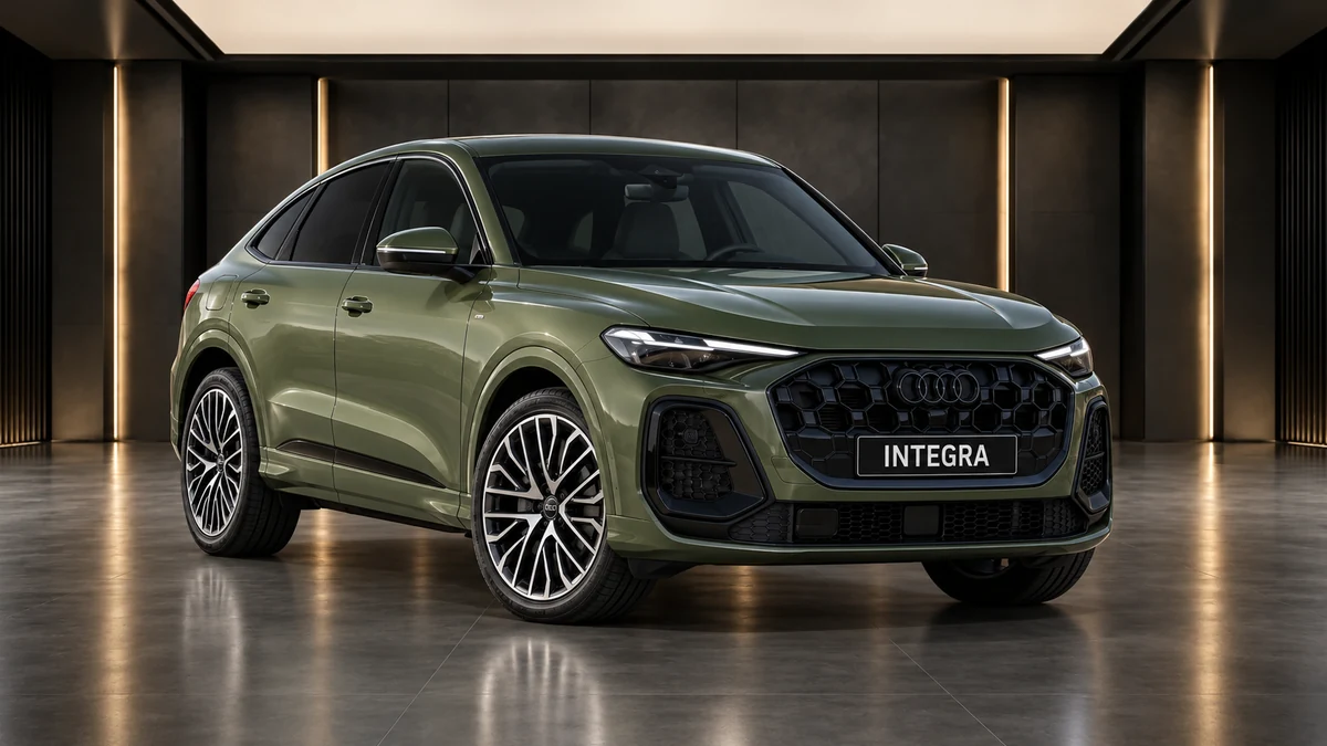 Студийная визуализация AUDI Q5 Sportback 2025