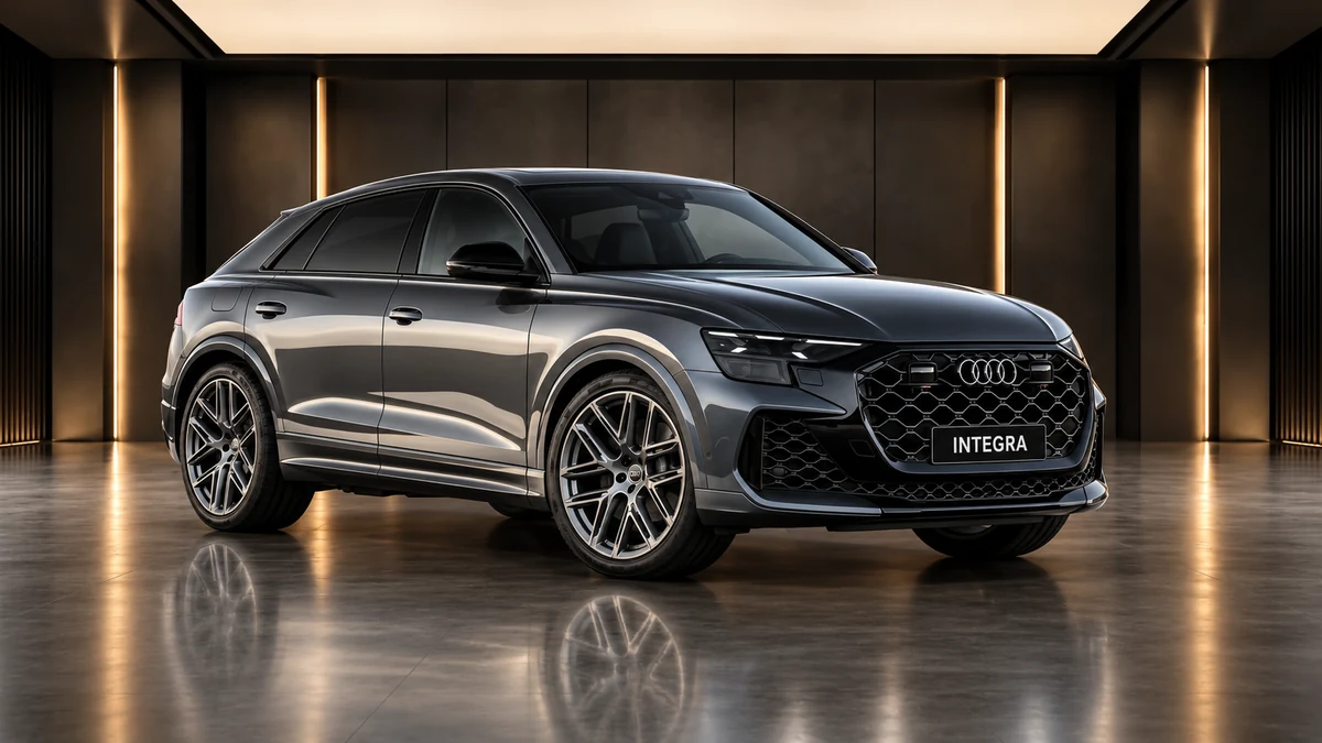 Студийная визуализация AUDI RS Q8 2025