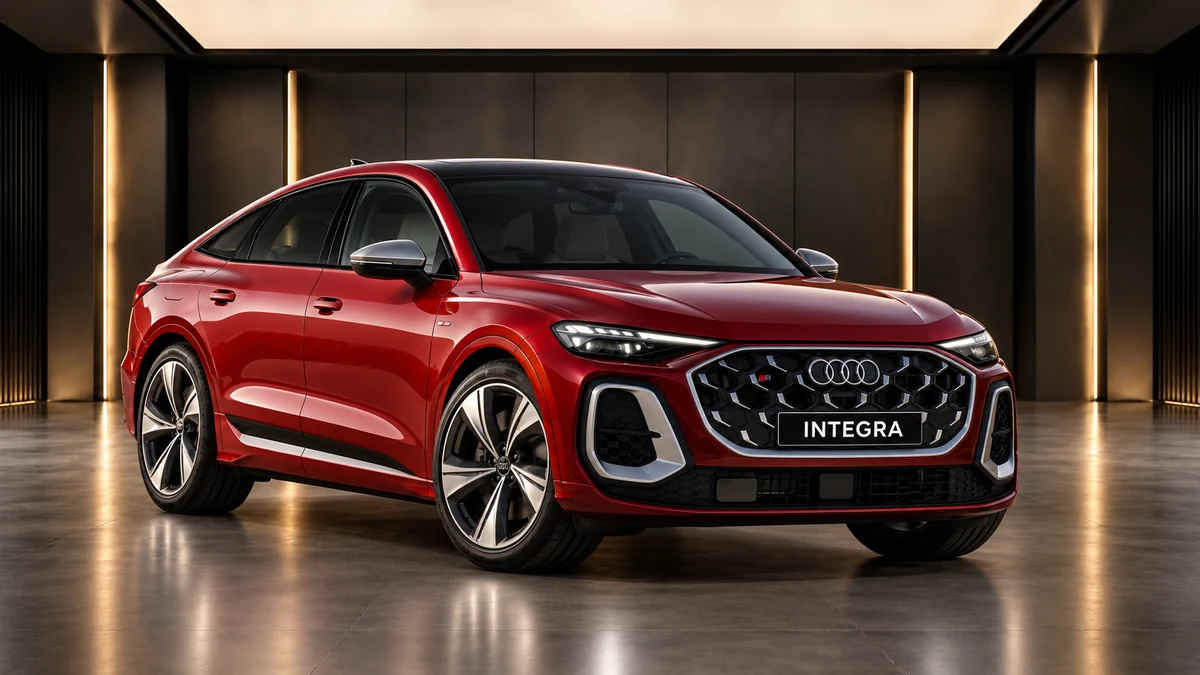 Студийная визуализация AUDI SQ5 Sportback 2025