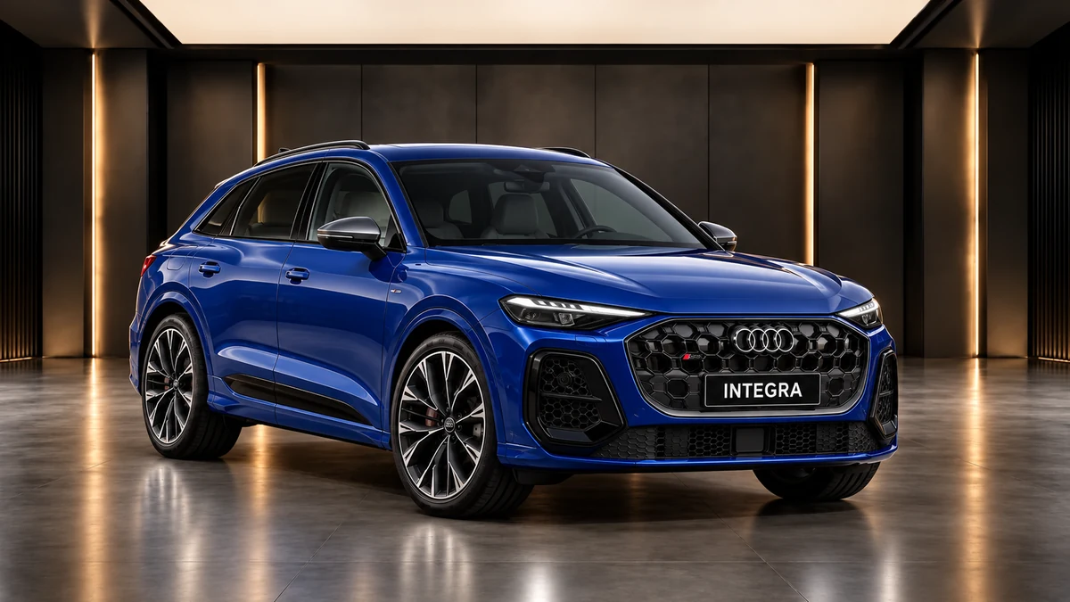 Студийная визуализация AUDI SQ5 SUV 2025