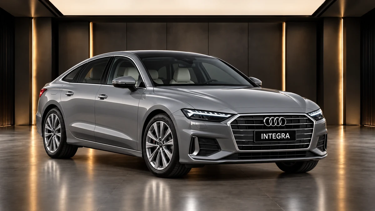 Студийная визуализация AUDI A6 2024