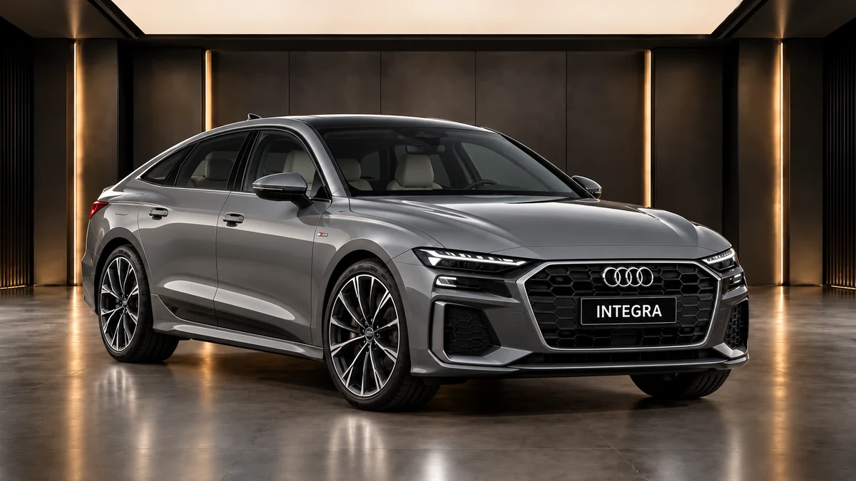Студийная визуализация AUDI A6 2024