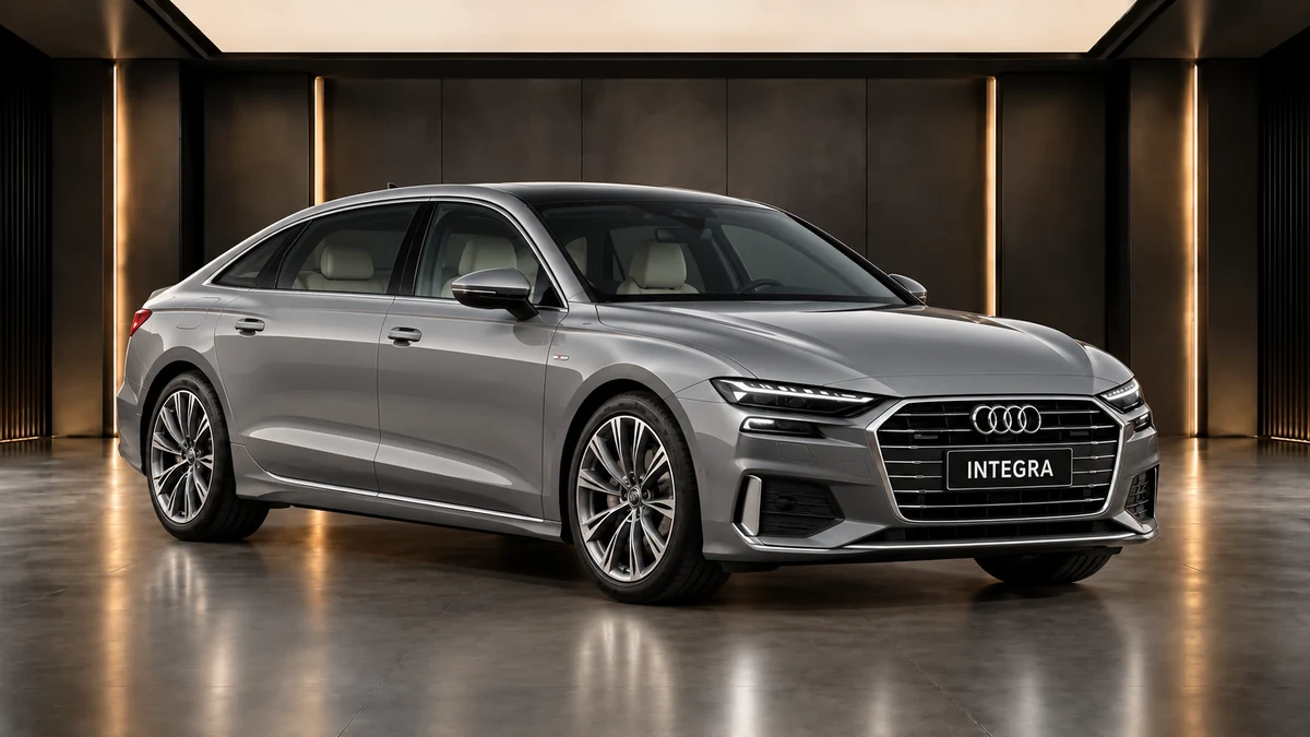 Студийная визуализация AUDI A6L 2024
