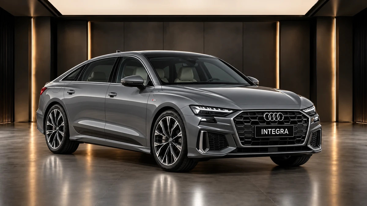 Студийная визуализация AUDI A6L 2024