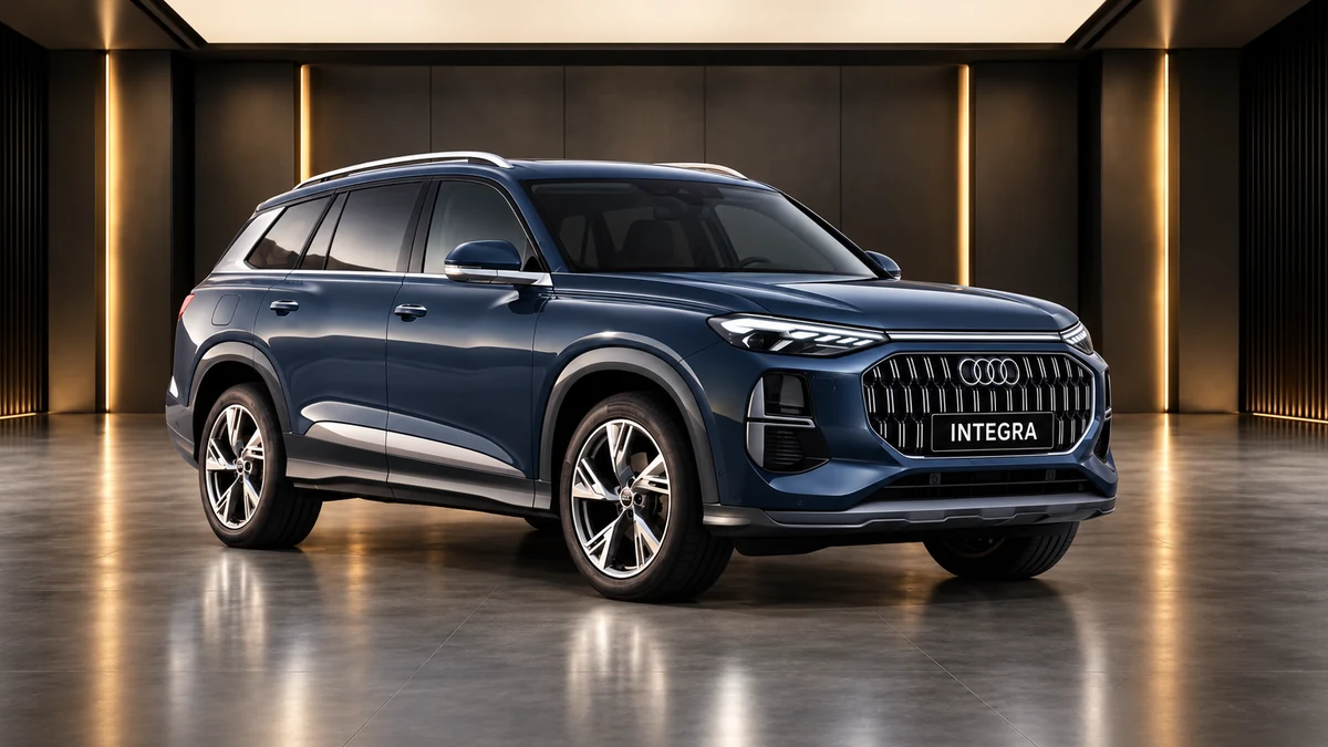 Студийная визуализация AUDI Q6 2024
