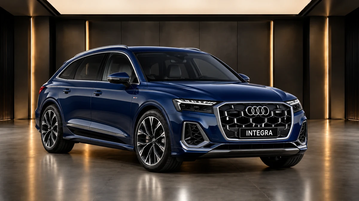 Студийная визуализация AUDI Q7 2024