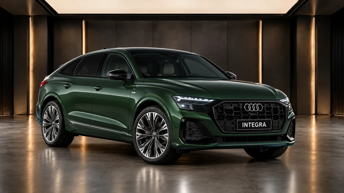 Студийная визуализация AUDI Q8 2024
