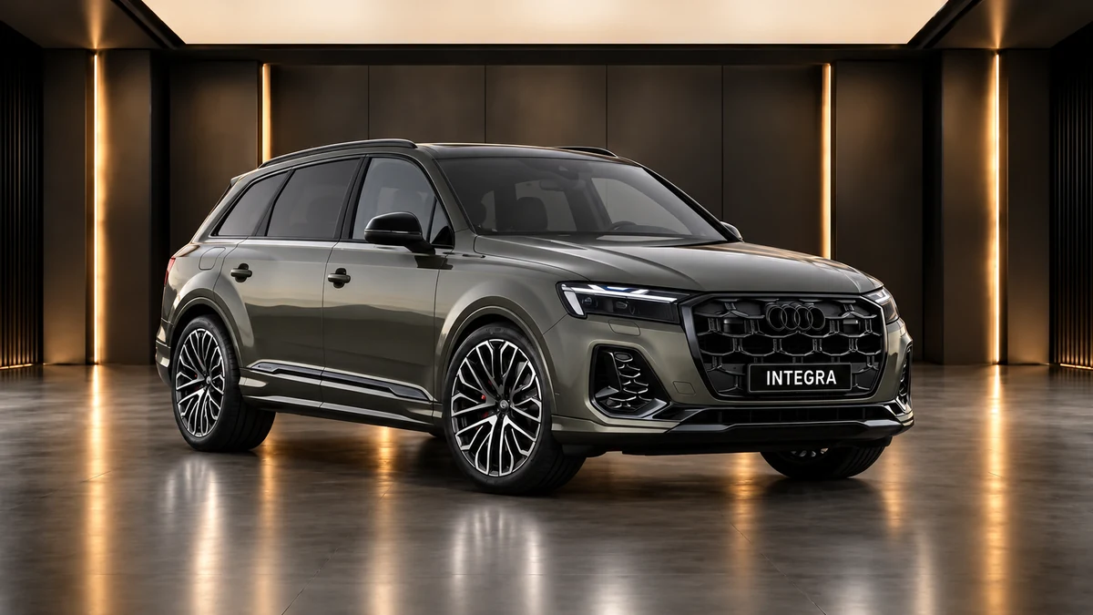Студийная визуализация AUDI SQ7 2024