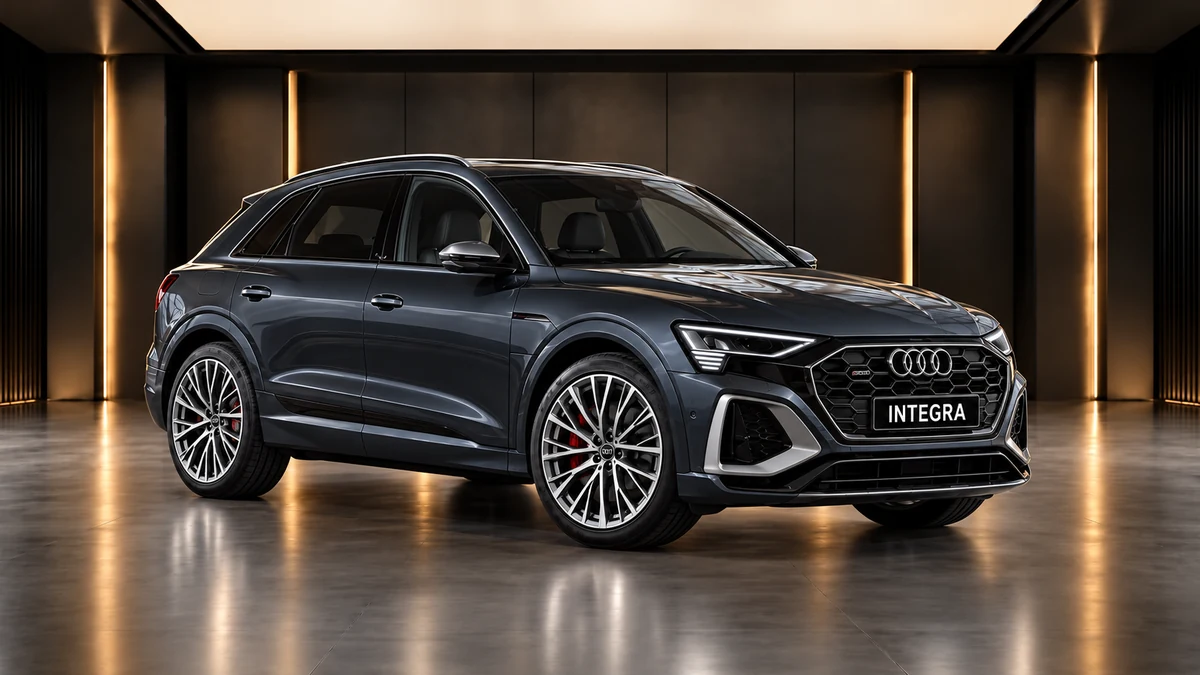 Студийная визуализация AUDI SQ8 2024