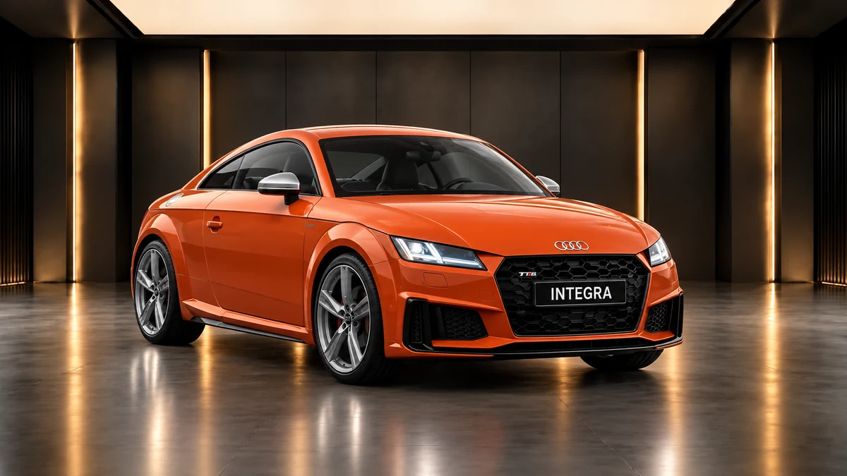 Студийная визуализация AUDI TTS Coupe 2023