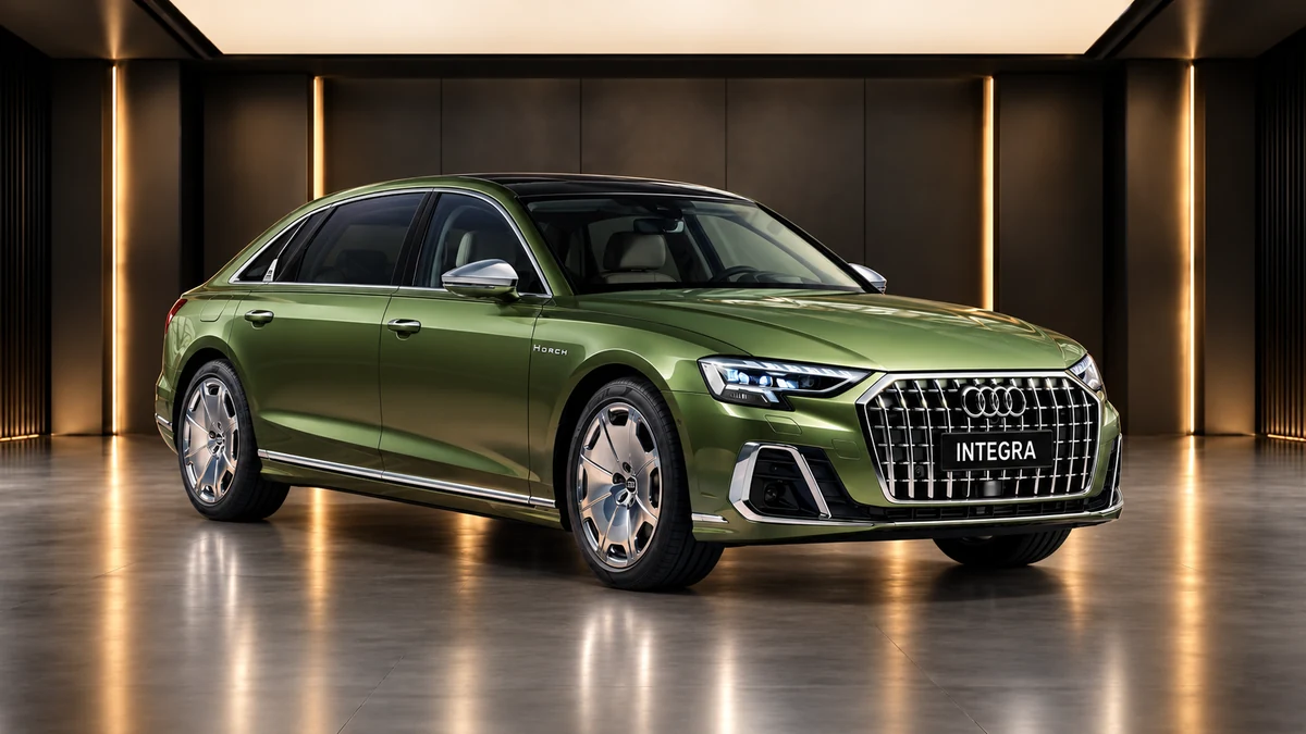 Студийная визуализация AUDI A8L Horch 2022