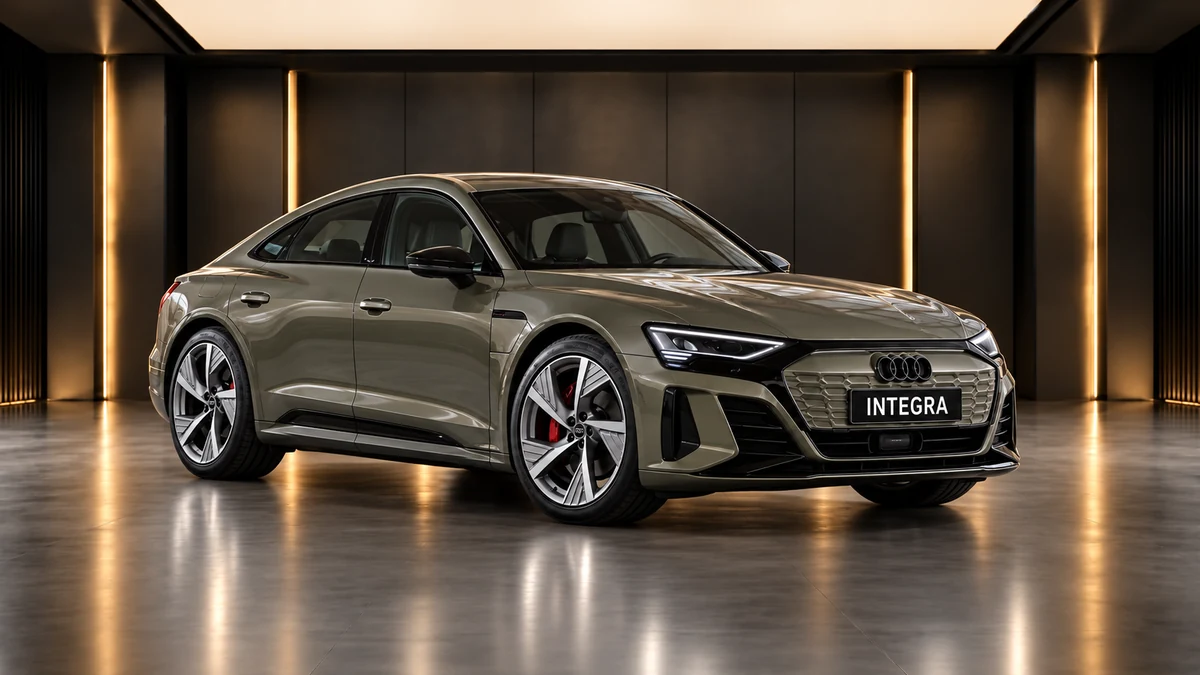 Студийная визуализация AUDI RS e-tron GT 2022