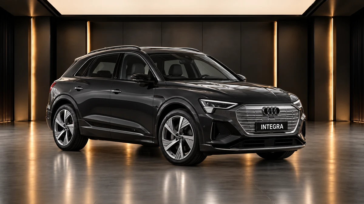 Студийная визуализация AUDI Q5 e-tron 2022