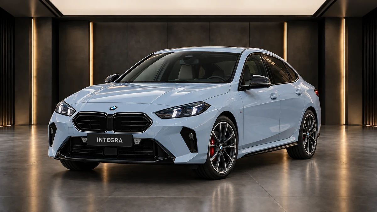 Студийная визуализация BMW 2 Series Four-door 2025