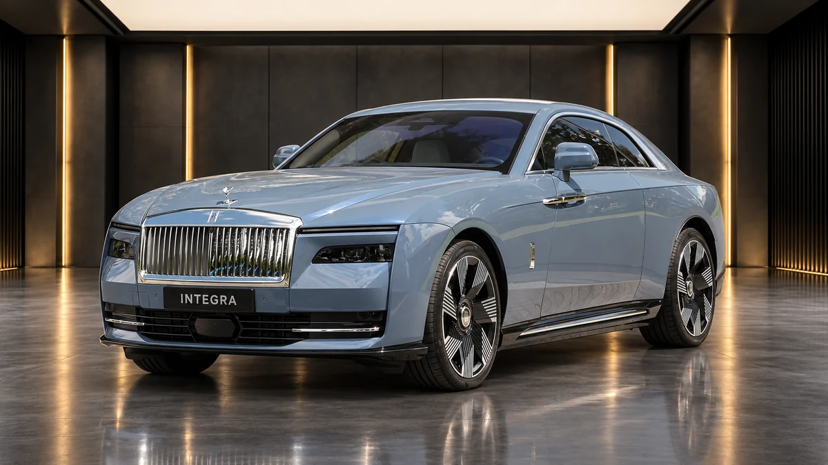 Студийная визуализация ROLLS-ROYCE Spectre 2024