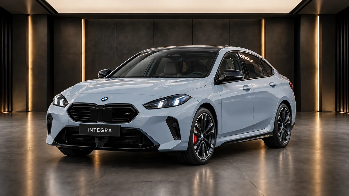 Студийная визуализация BMW 2 Series Four-door 2025