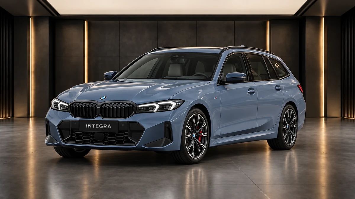 Студийная визуализация BMW 3 Series Touring 2024
