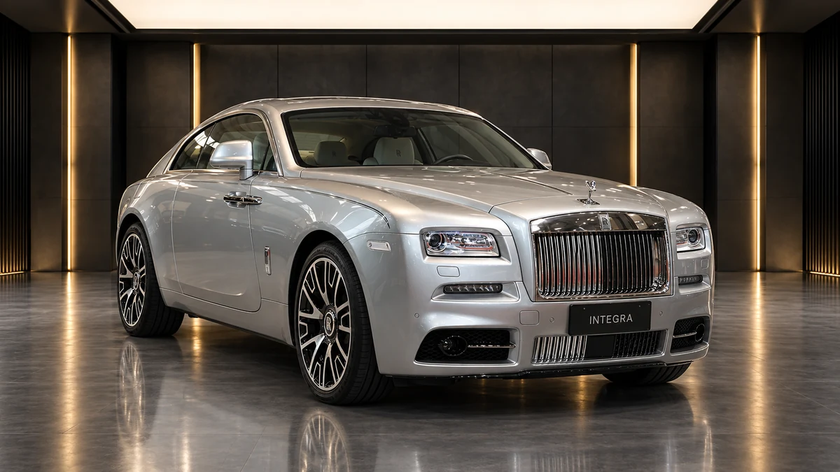 Студийная визуализация ROLLS-ROYCE Wraith 2014