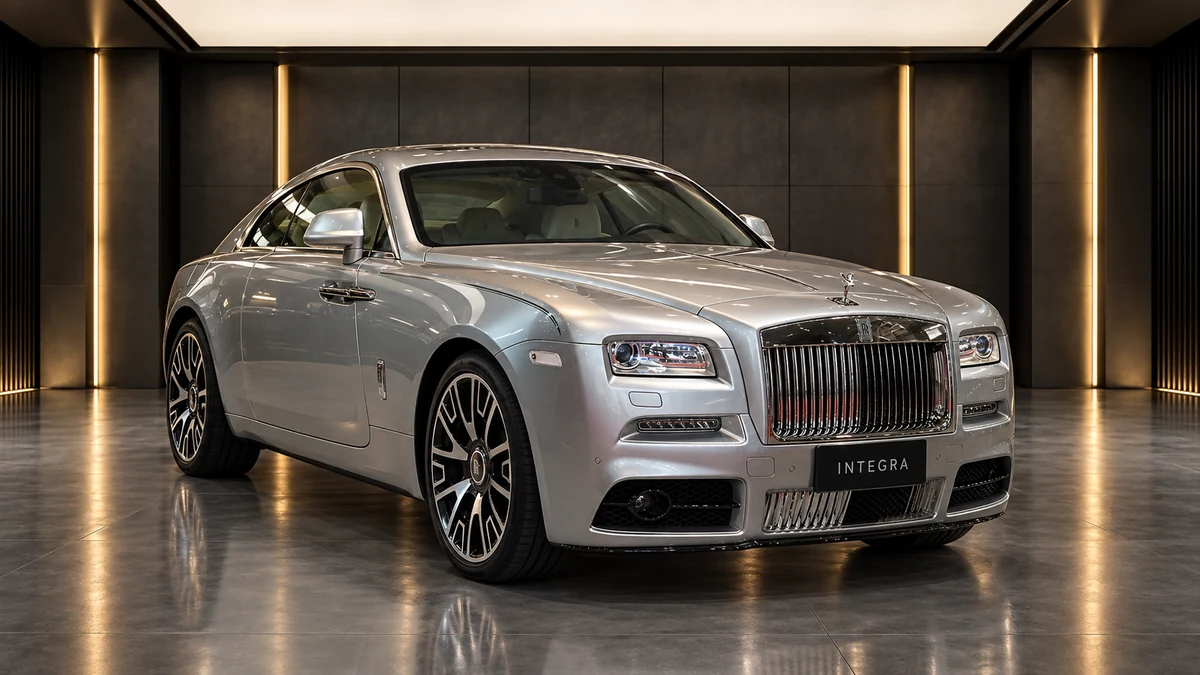 Студийная визуализация ROLLS-ROYCE Wraith 2017