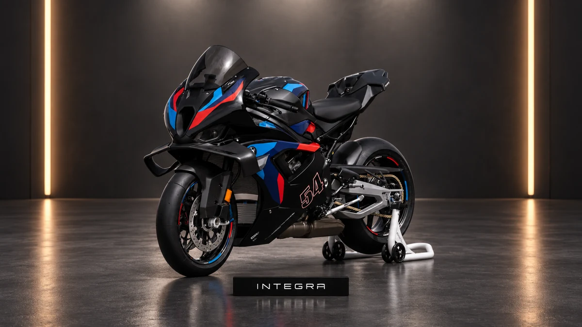 Студийная визуализация BMW Motorrad M 1000 RR 2025