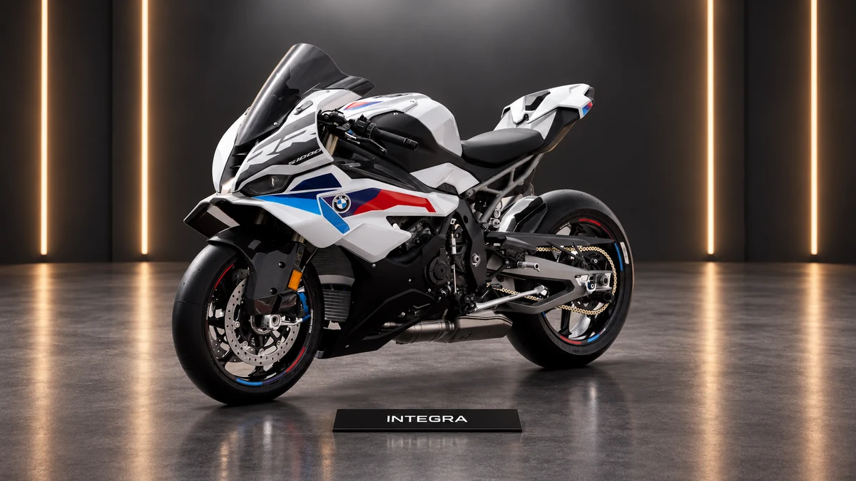 Студийная визуализация BMW Motorrad S 1000 RR 2025