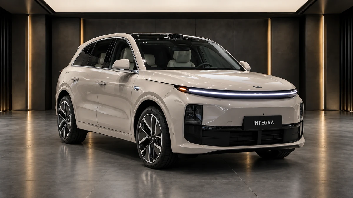 Студийная визуализация Li L6 2025