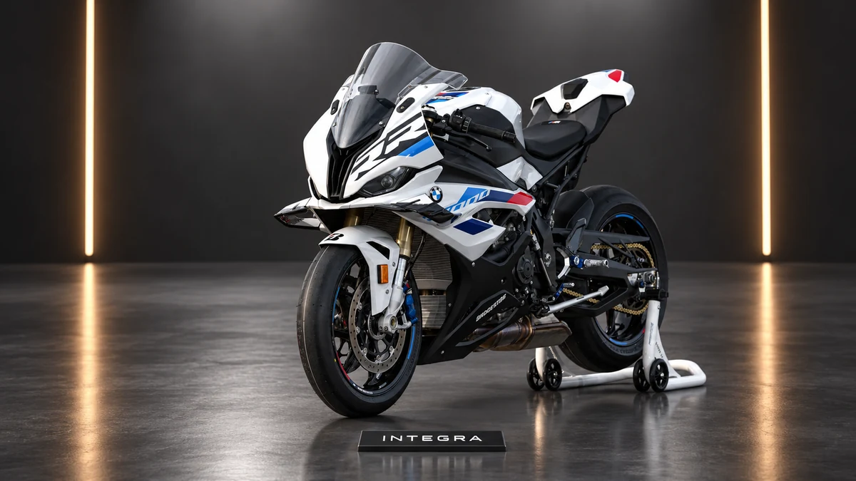 Студийная визуализация BMW Motorrad S 1000 RR 2022