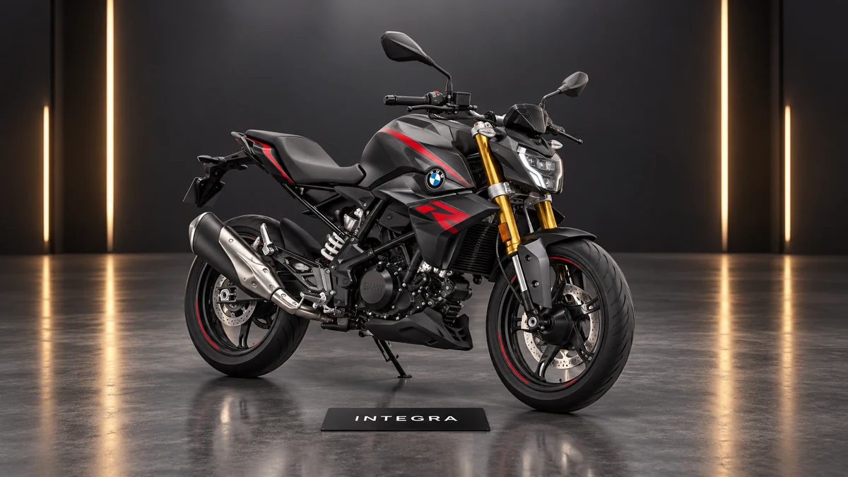 Студийная визуализация BMW Motorrad G 310 R 2021