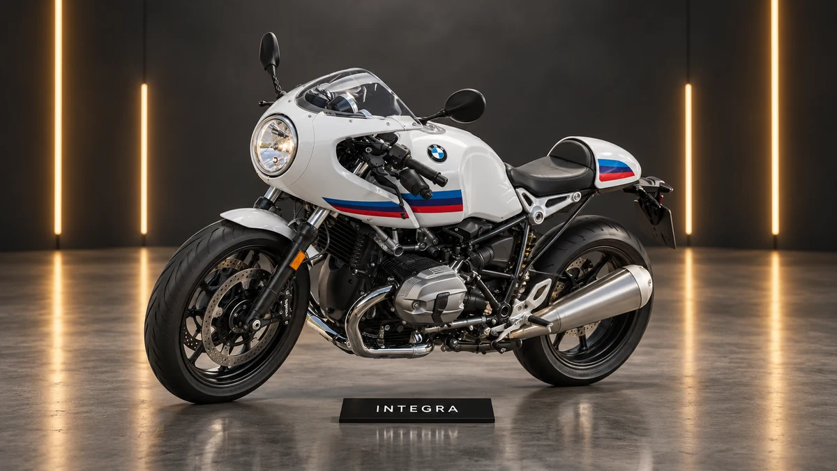 Студийная визуализация BMW Motorrad R nineT Racer 2019