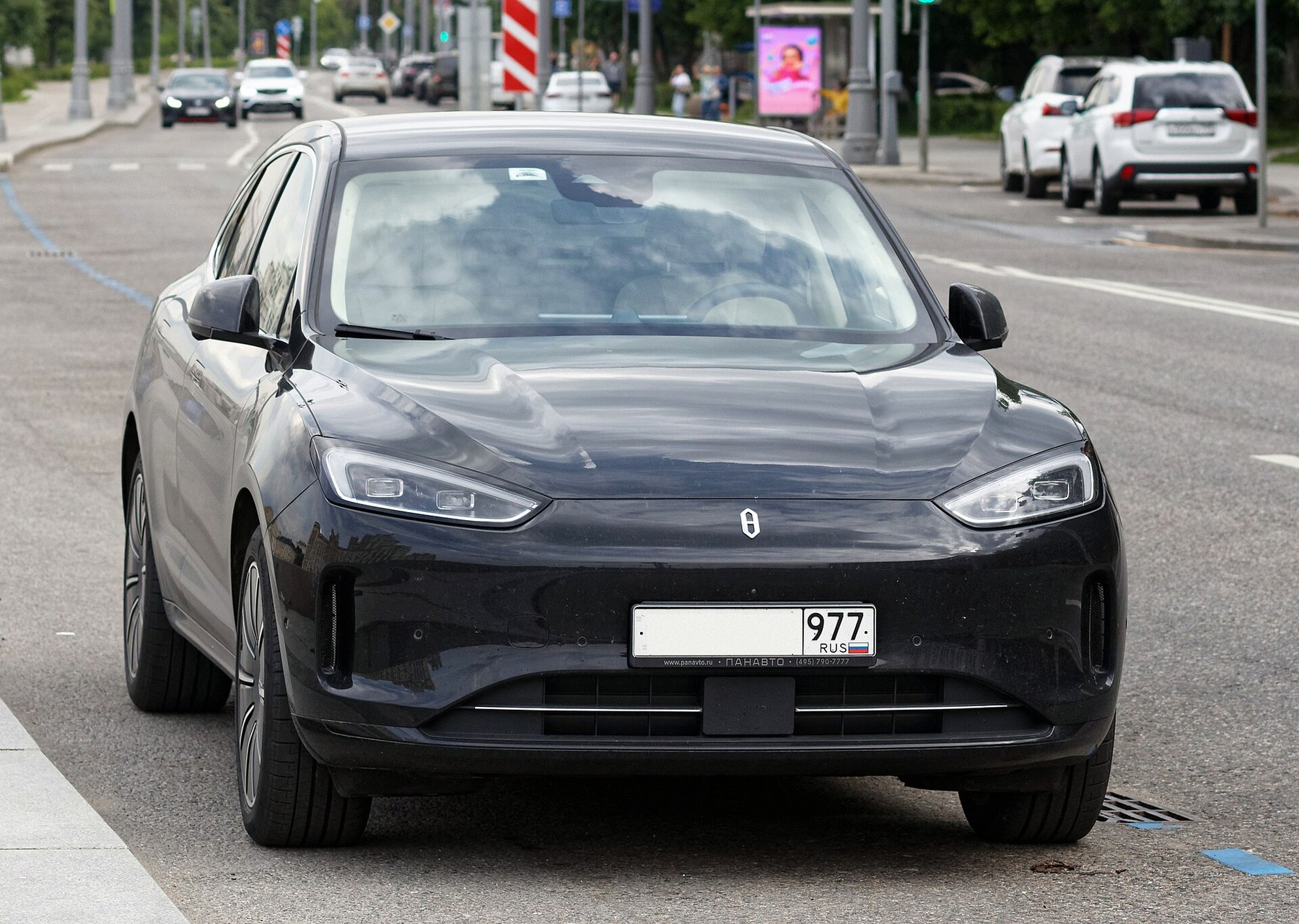 AITO M5 2025 - вид спереди для выбора лекал PPF автомобиля