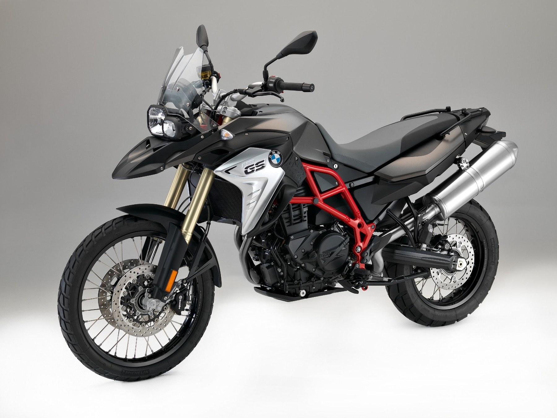 BMW Motorrad F 800 GS 2017 - вид спереди для выбора автомобильных лекал PPF