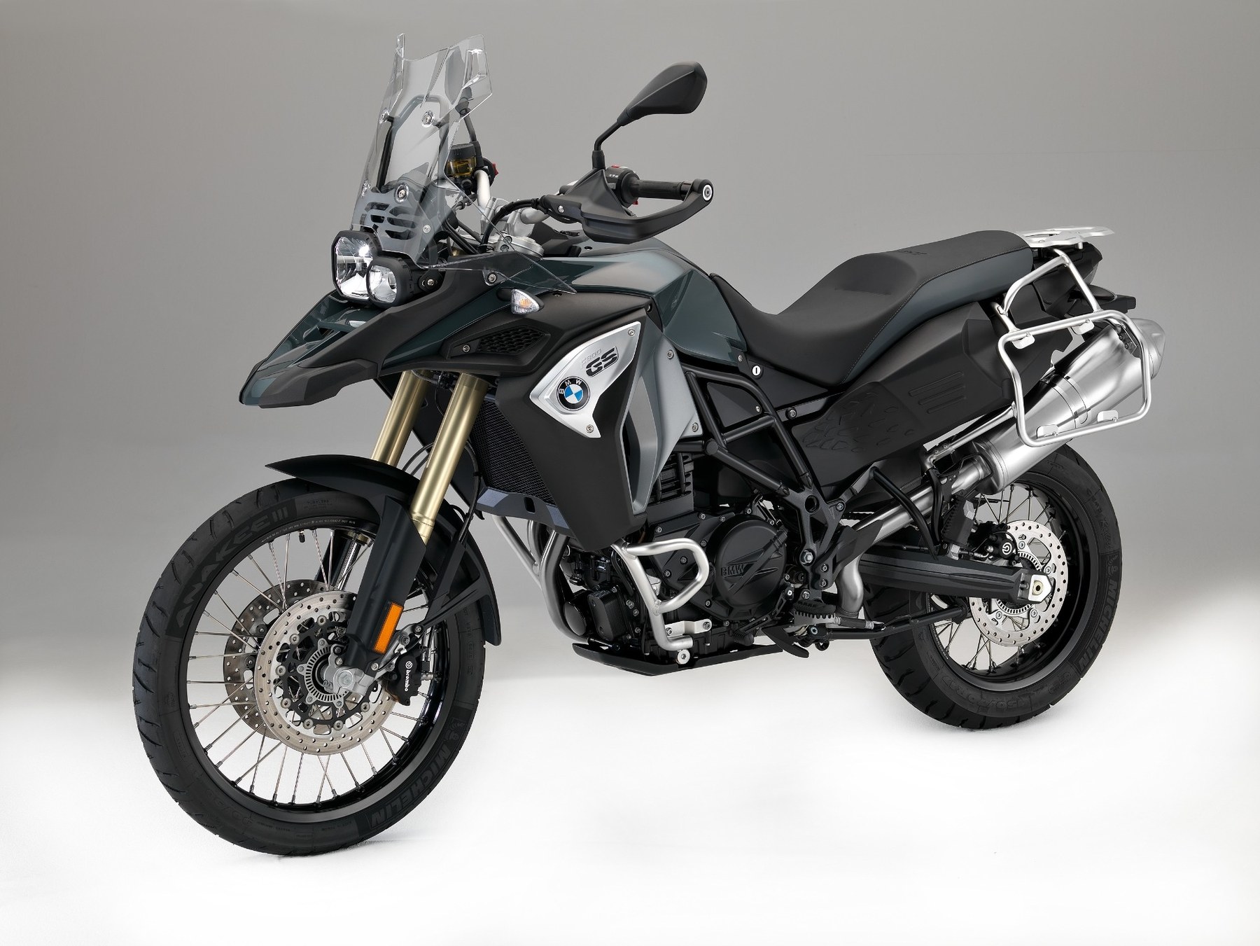 BMW Motorrad F 800 GS Adventure 2017 - вид спереди для выбора автомобильных лекал PPF